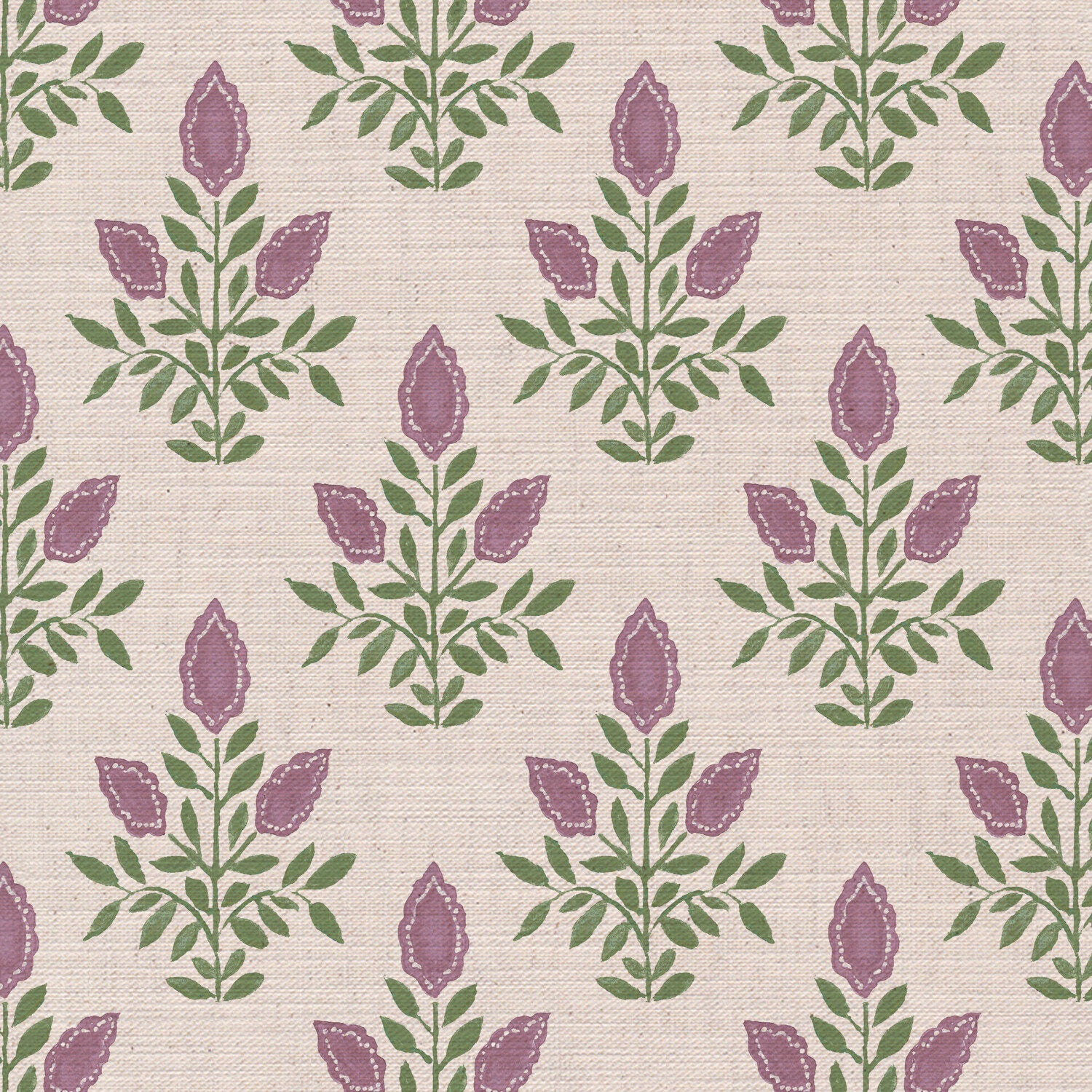 CW: Lavender and fern | BASE: Mercia Linen | HERO