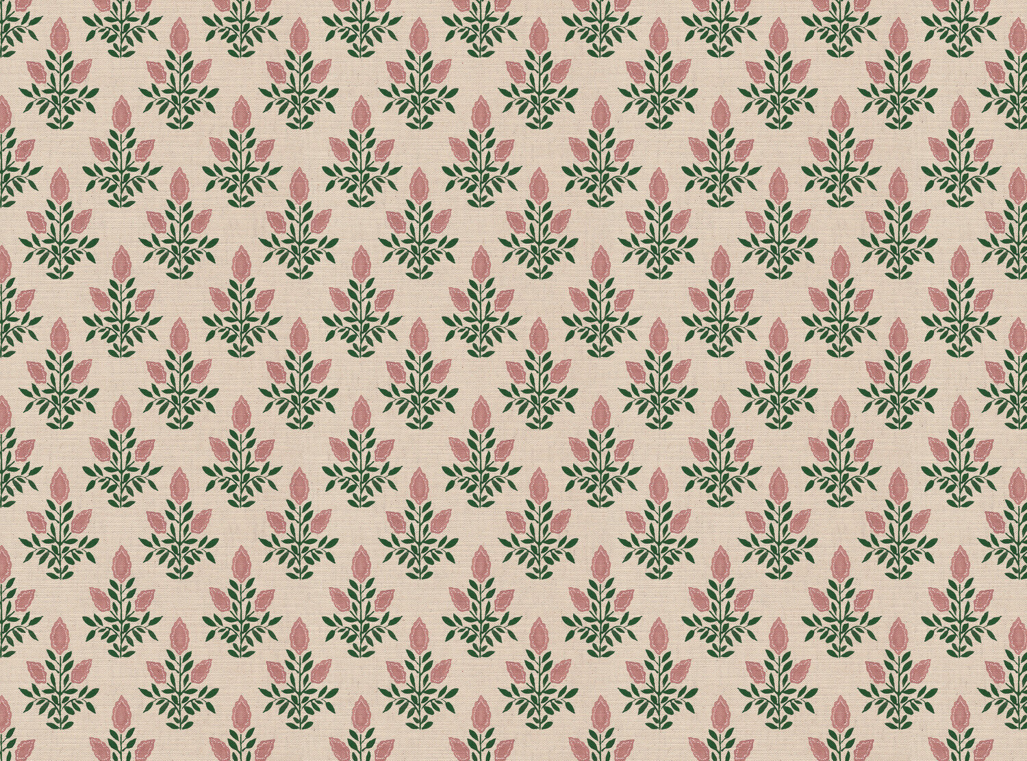 CW: Soft pink and racing green | BASE: Mercia Linen
