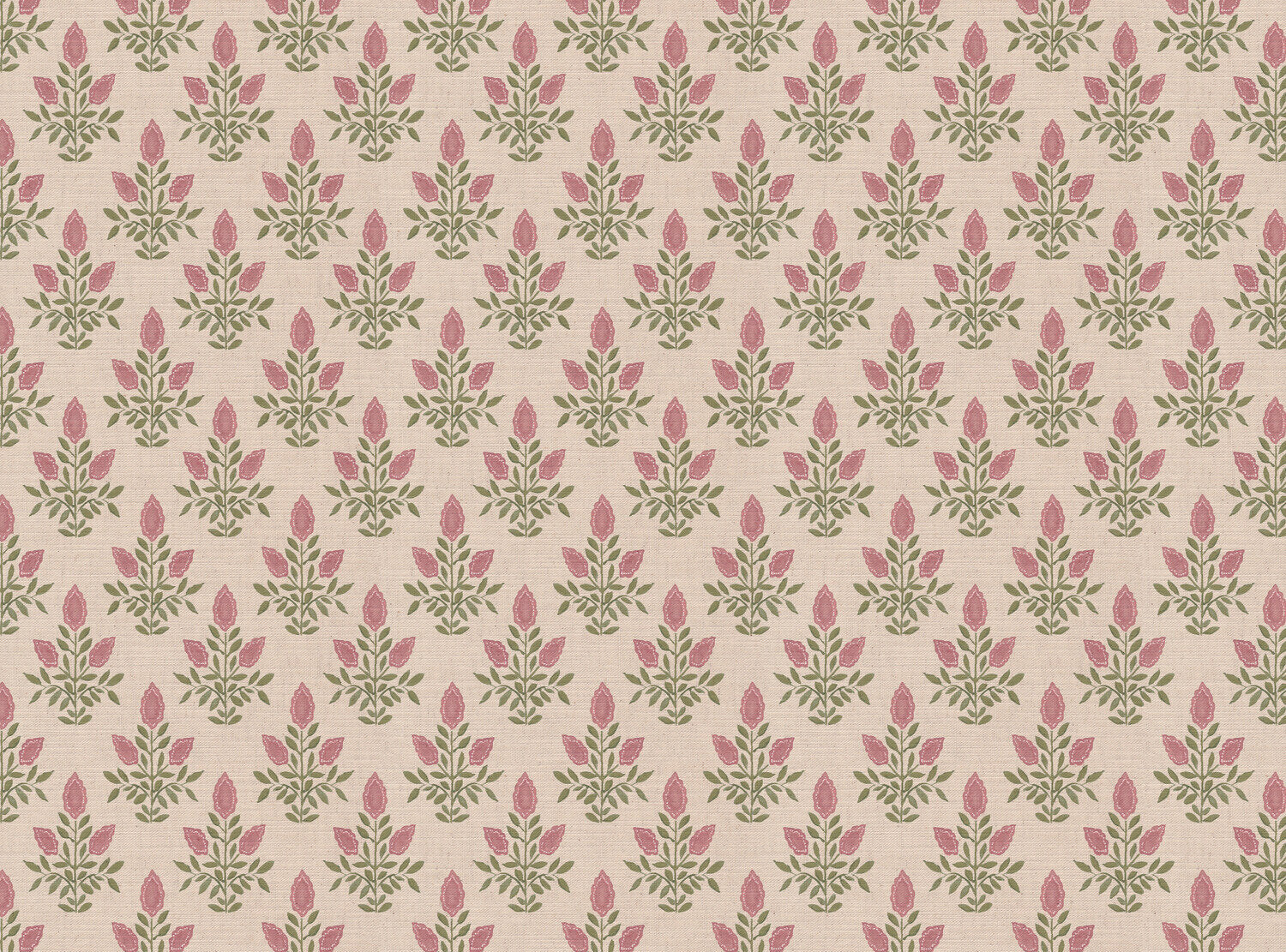 CW: Wild orchid pink and green | BASE: Mercia Linen