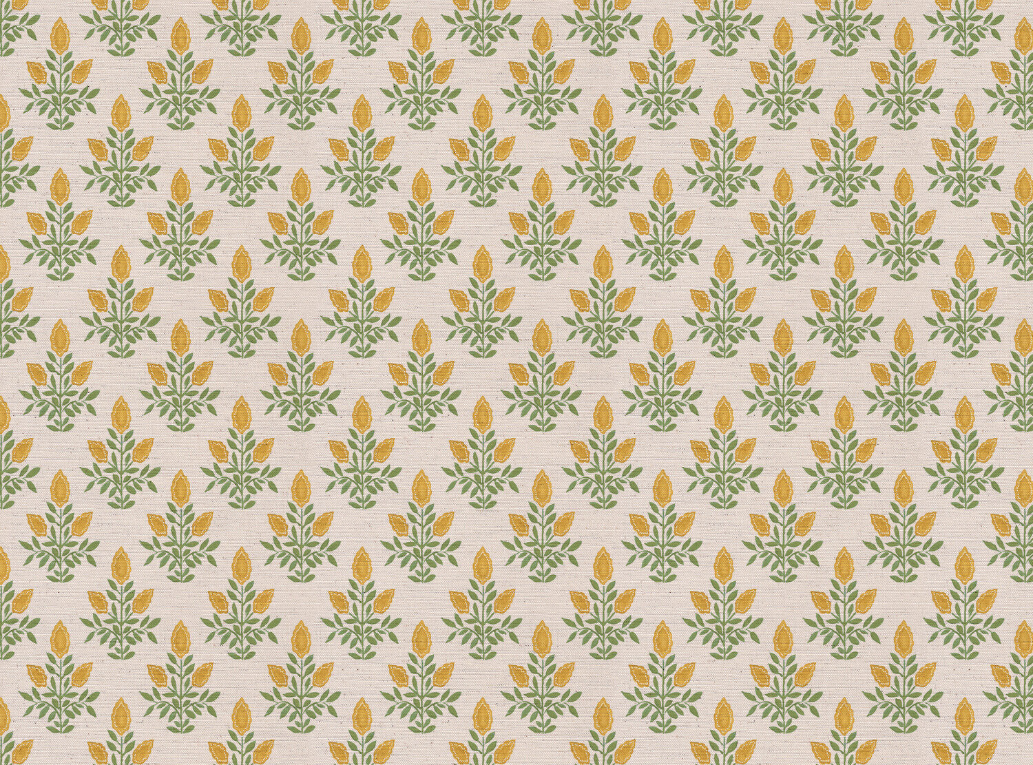 CW: Yellow and green | BASE: Natural Luxury Linen