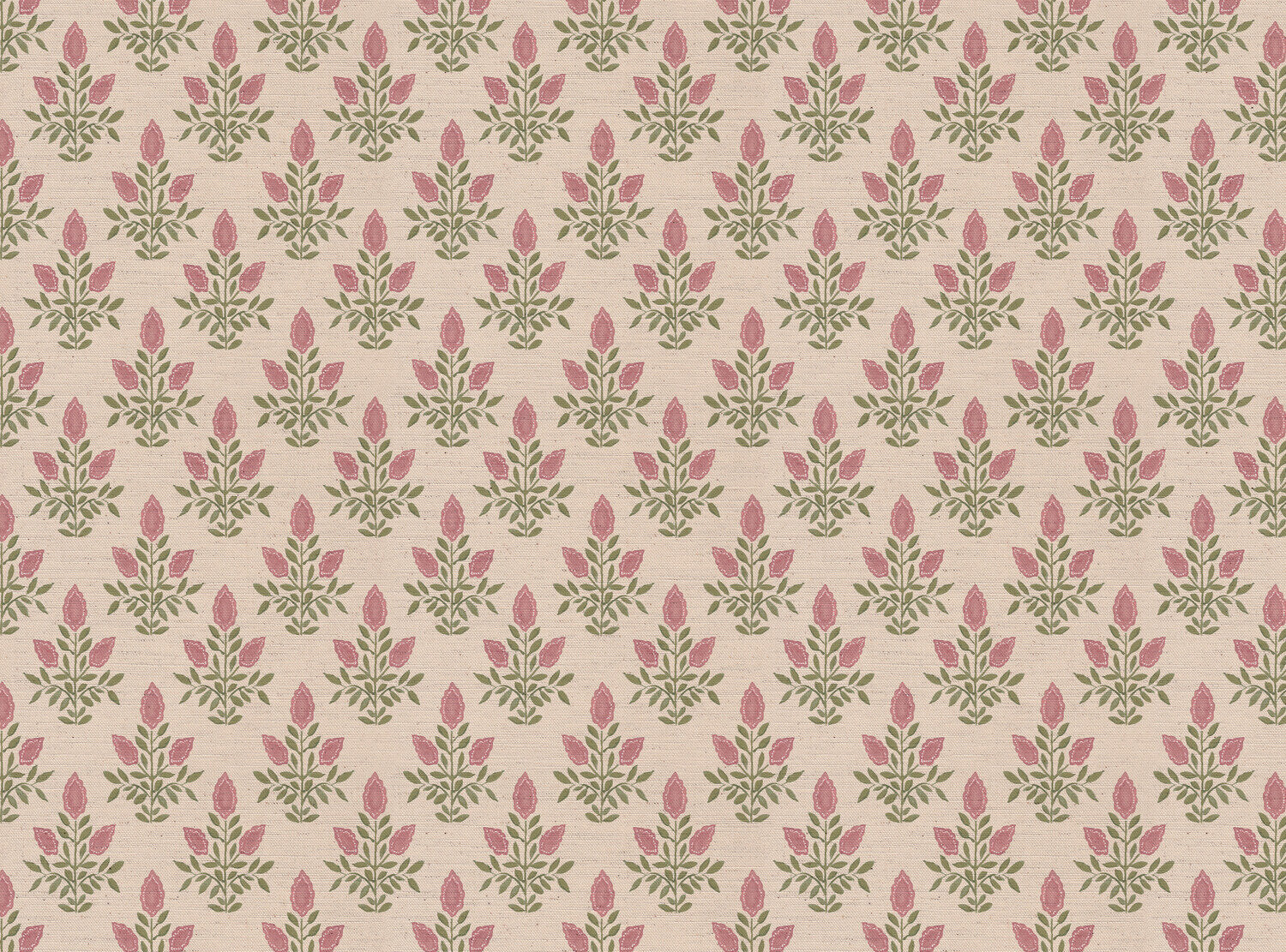 CW: Wild orchid pink and green | BASE: Natural Luxury Linen