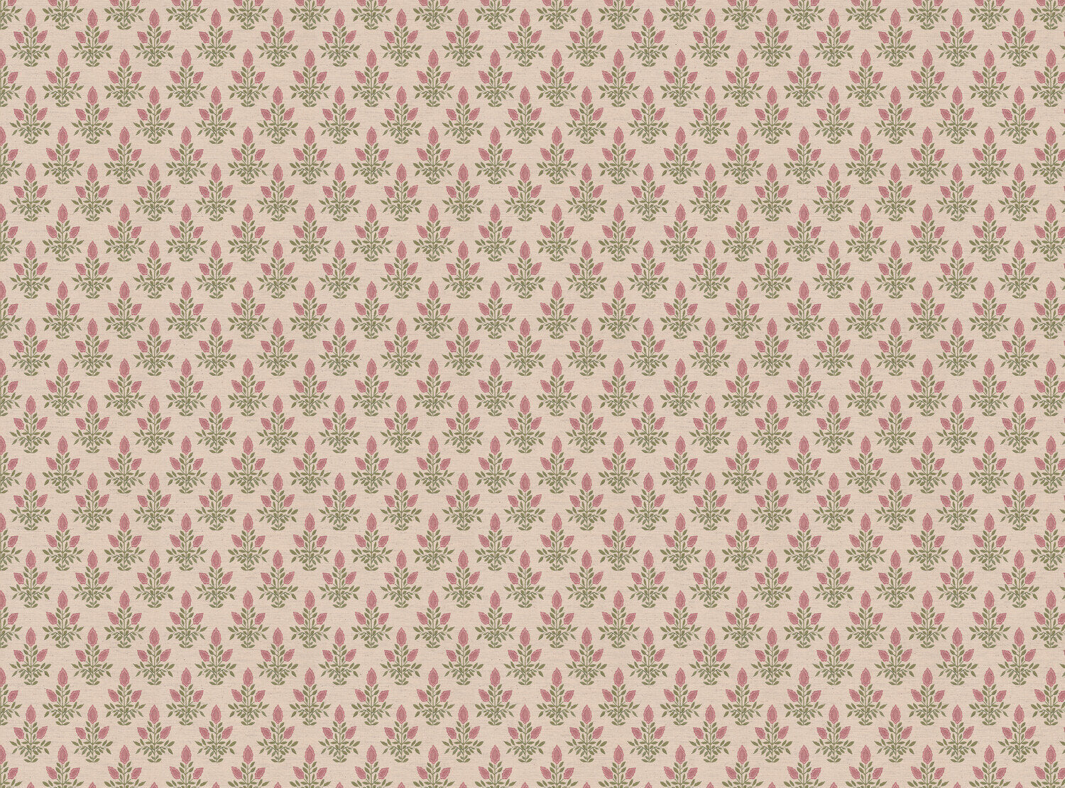 CW: Wild orchid pink and green | BASE: Natural Luxury Linen