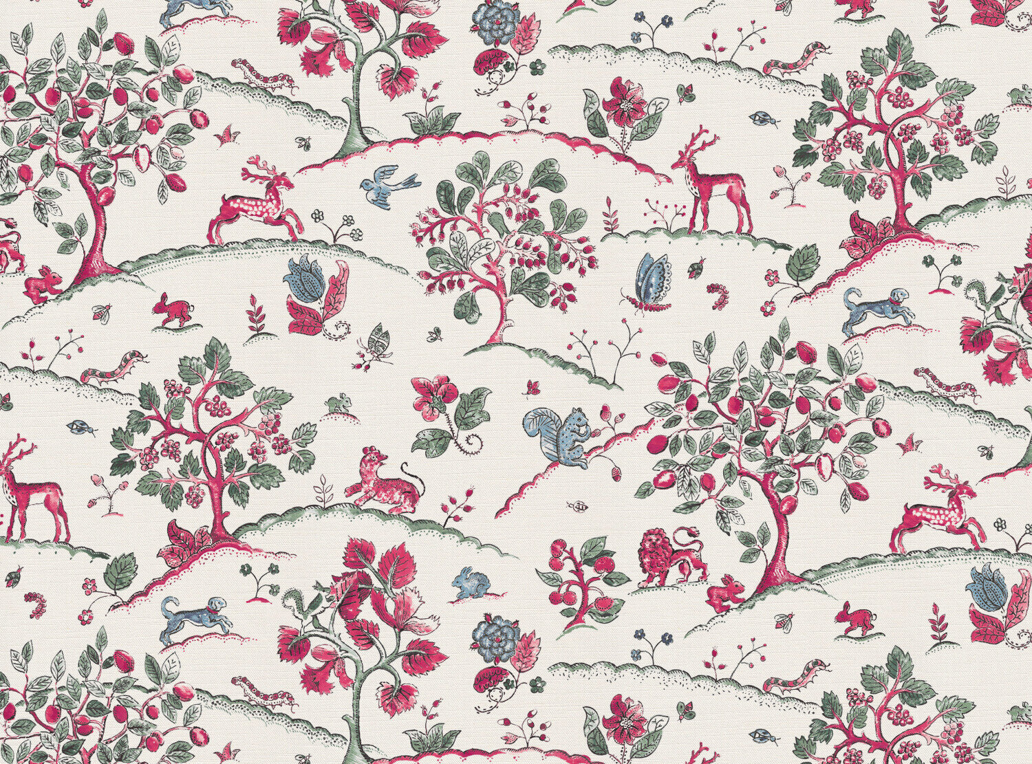 CW: Wine sage and blue | BASE: Natural Luxury Linen