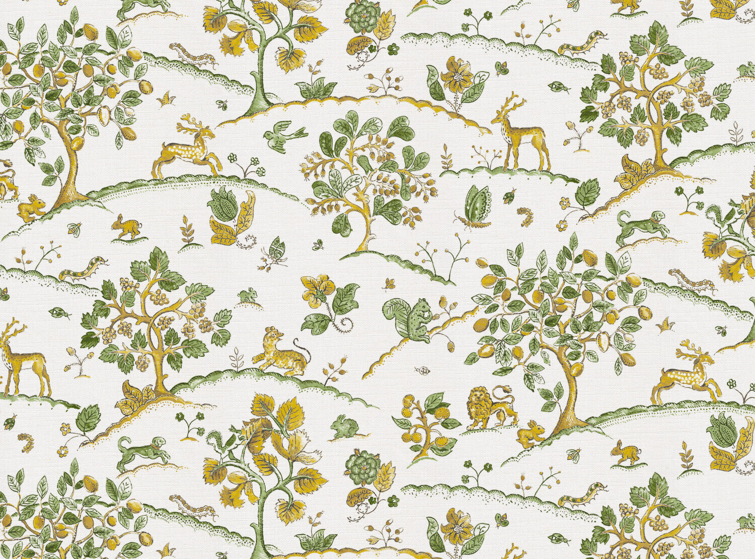 CW: Yellow and green | BASE: Luxury Linen
