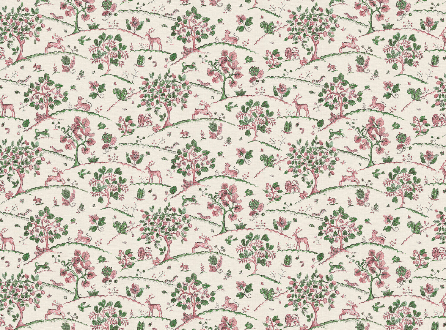 CW: Soft pink and racing green | BASE: Luxury Linen