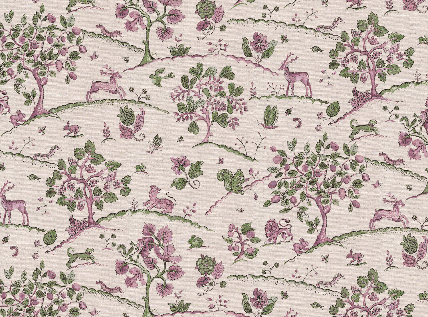 CW: Lavender and fern | BASE: Mercia Linen