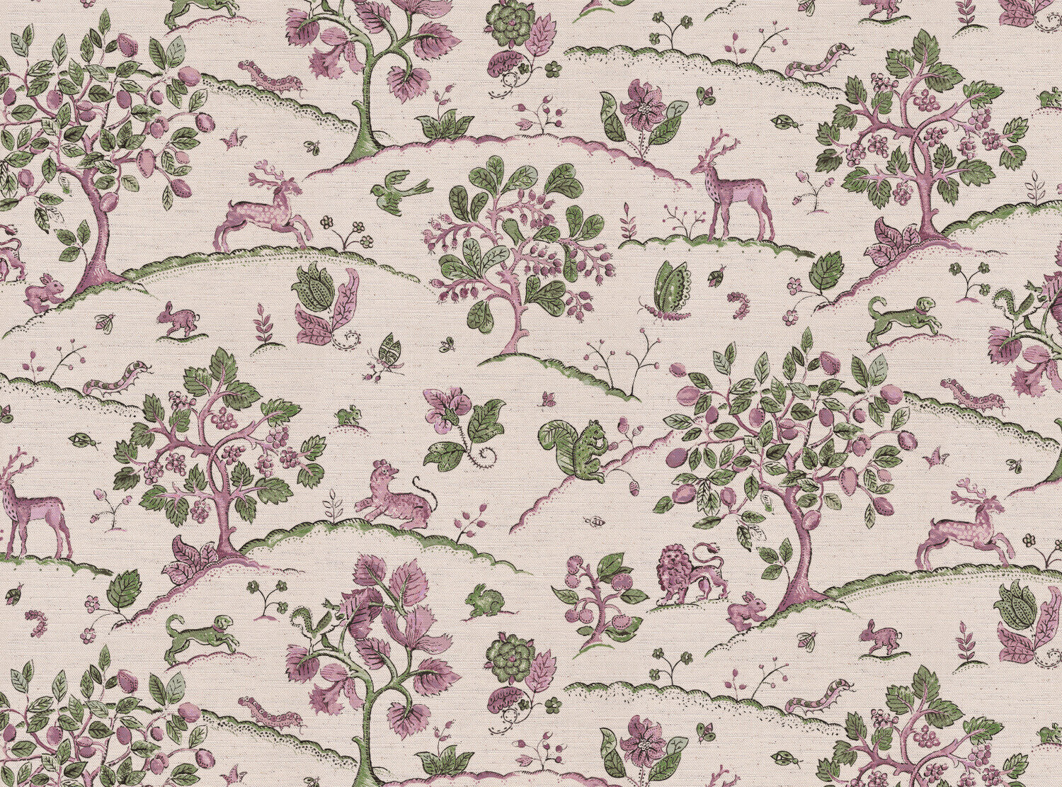 CW: Lavender and fern | BASE: Natural Luxury Linen