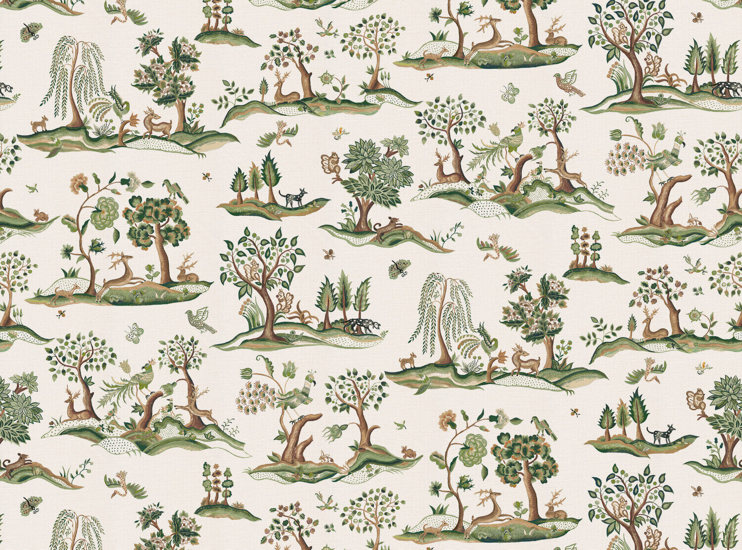 CW: Green and chocolate natural | BASE: Luxury Linen