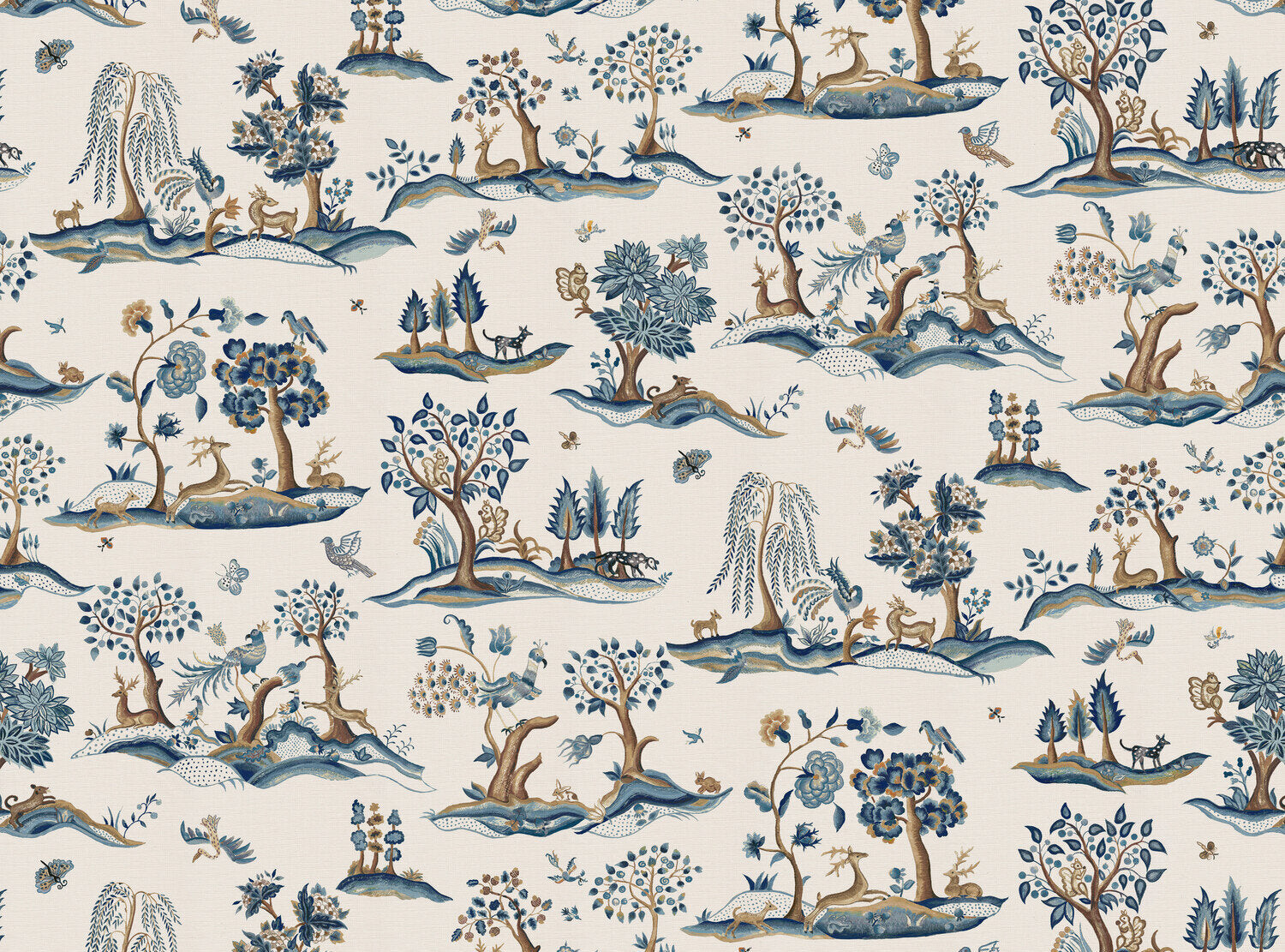 CW: Azure and chocolate | BASE: Luxury Linen