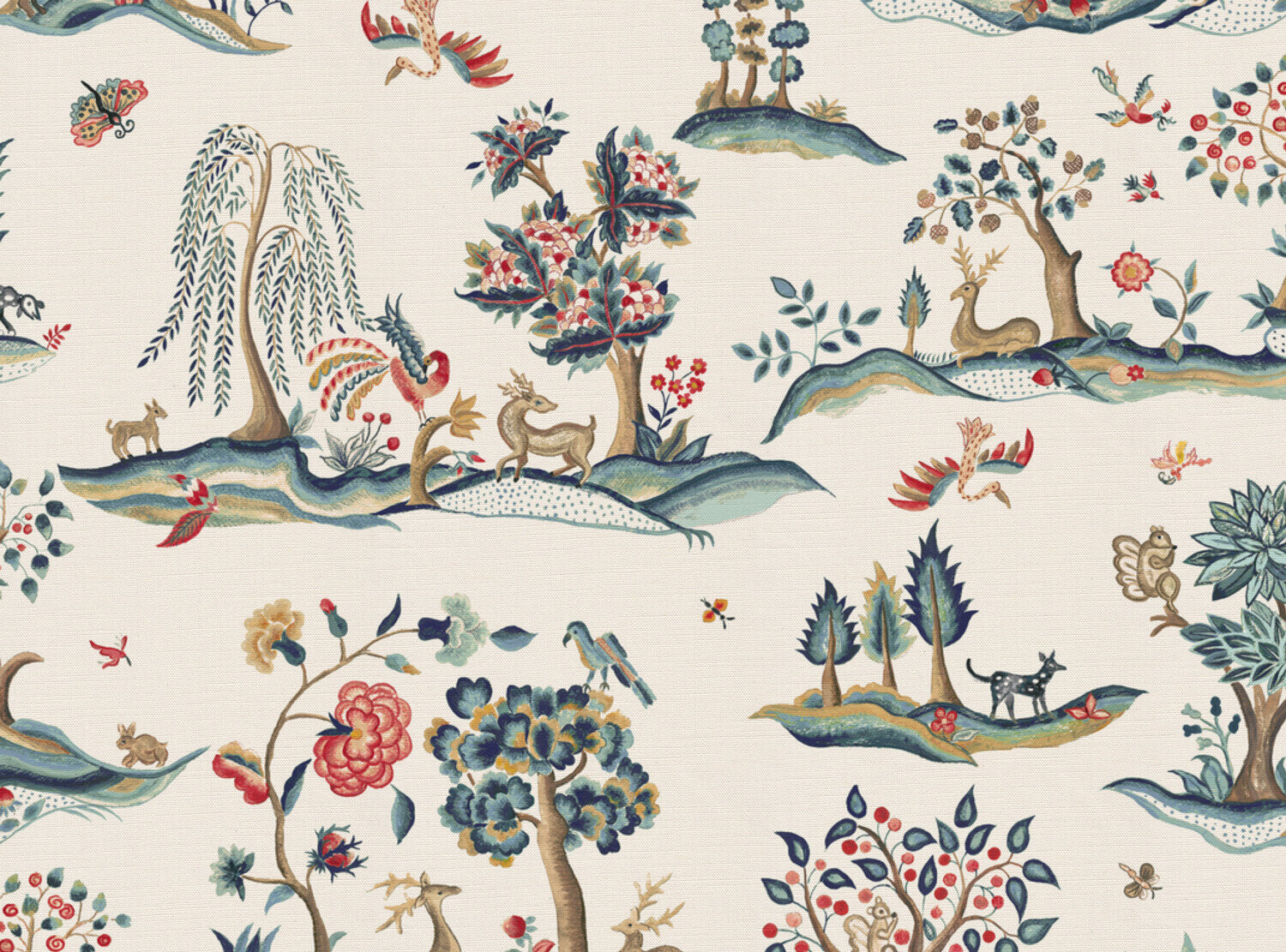 CW: Red and blue | BASE: Luxury Linen