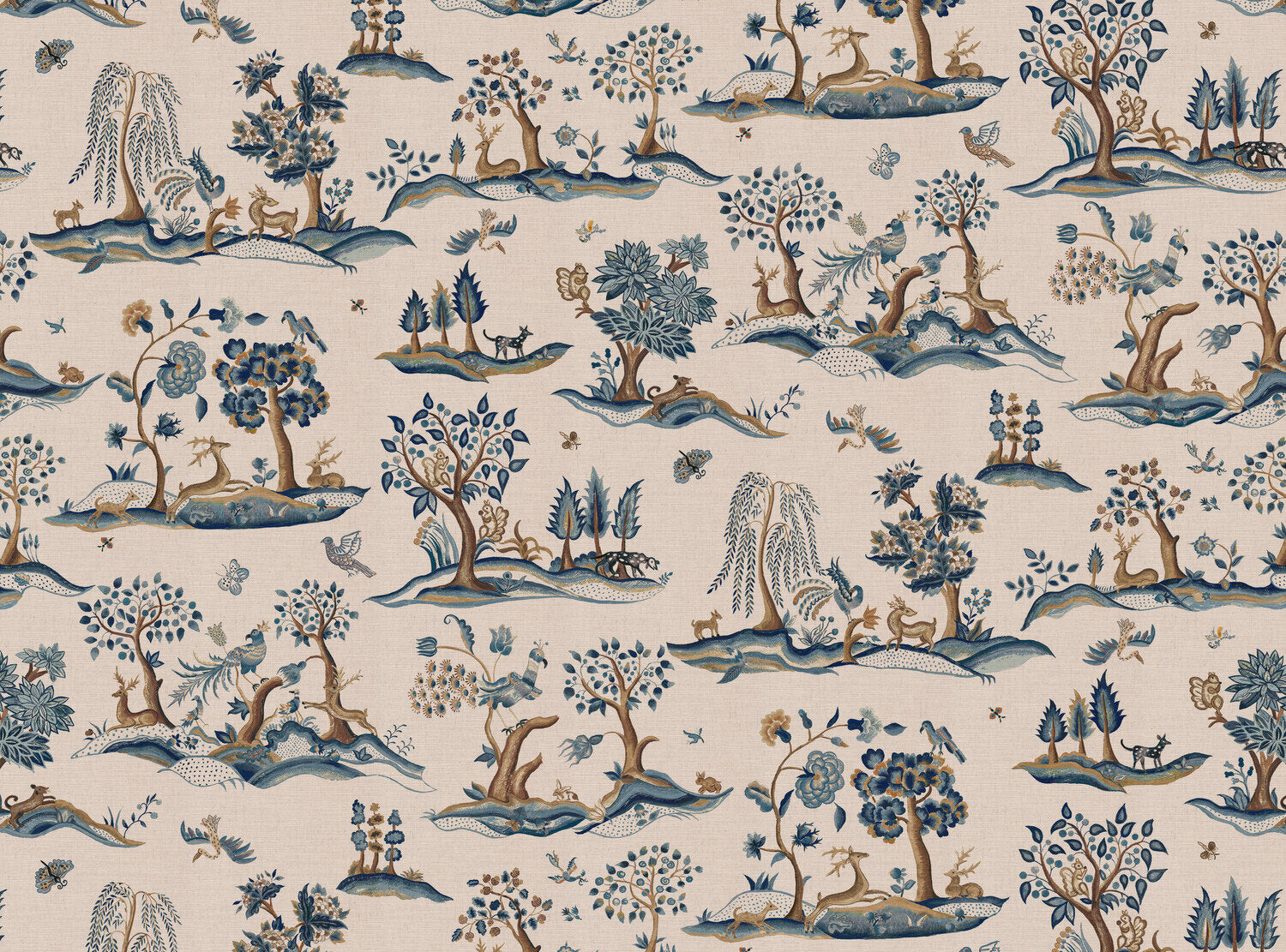 CW: Azure and chocolate | BASE: Mercia Linen