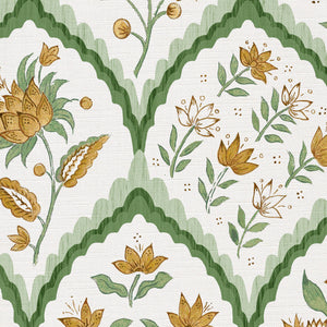 Gold and green
