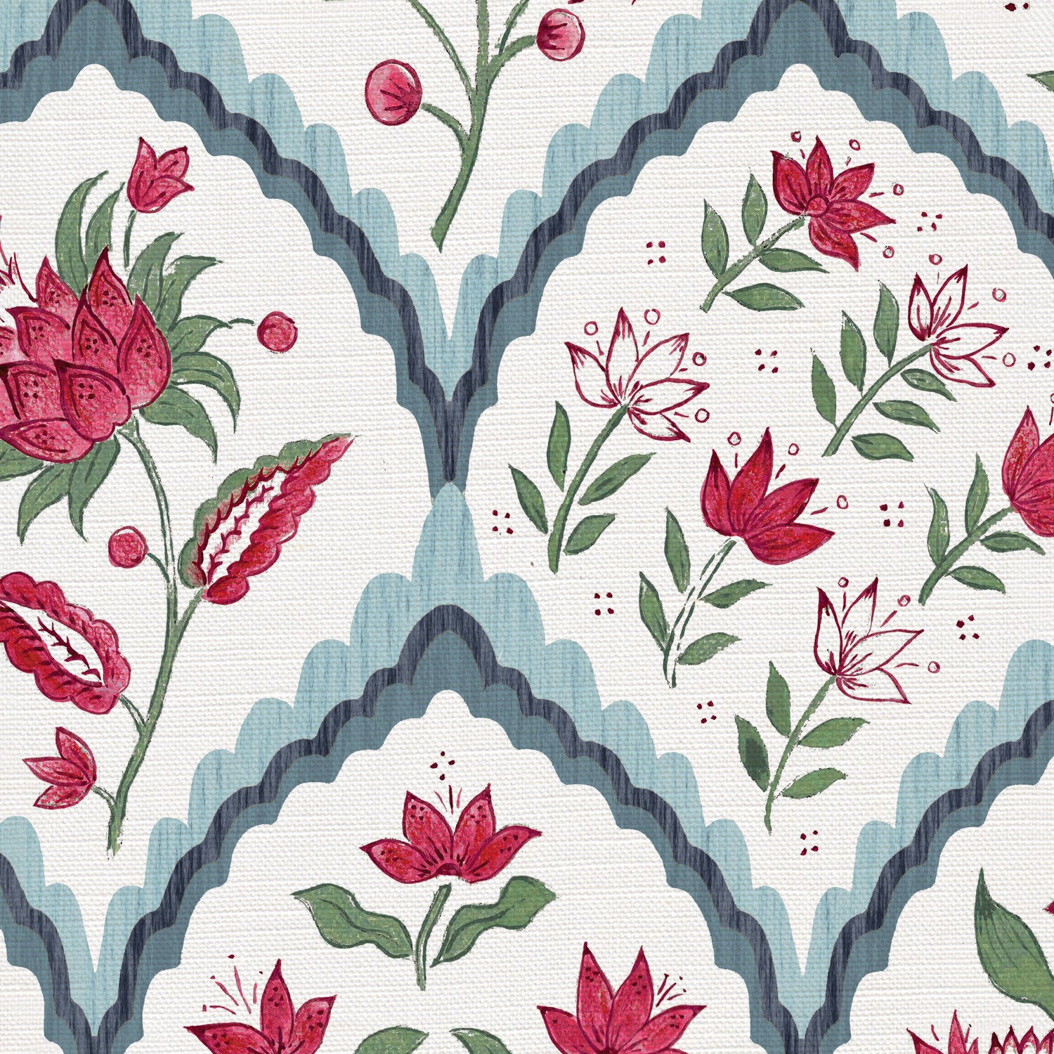 CW: Red blue and green | BASE: Luxury Linen | HERO
