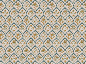 Grey blue gold and green