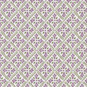 Lilac and green