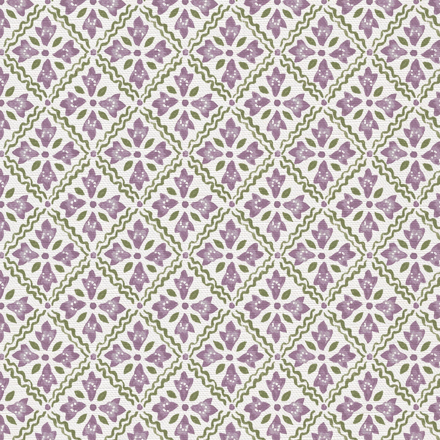 CW: Lilac and green | BASE: Luxury Linen | HERO