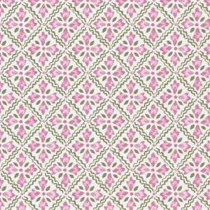 Pink and green