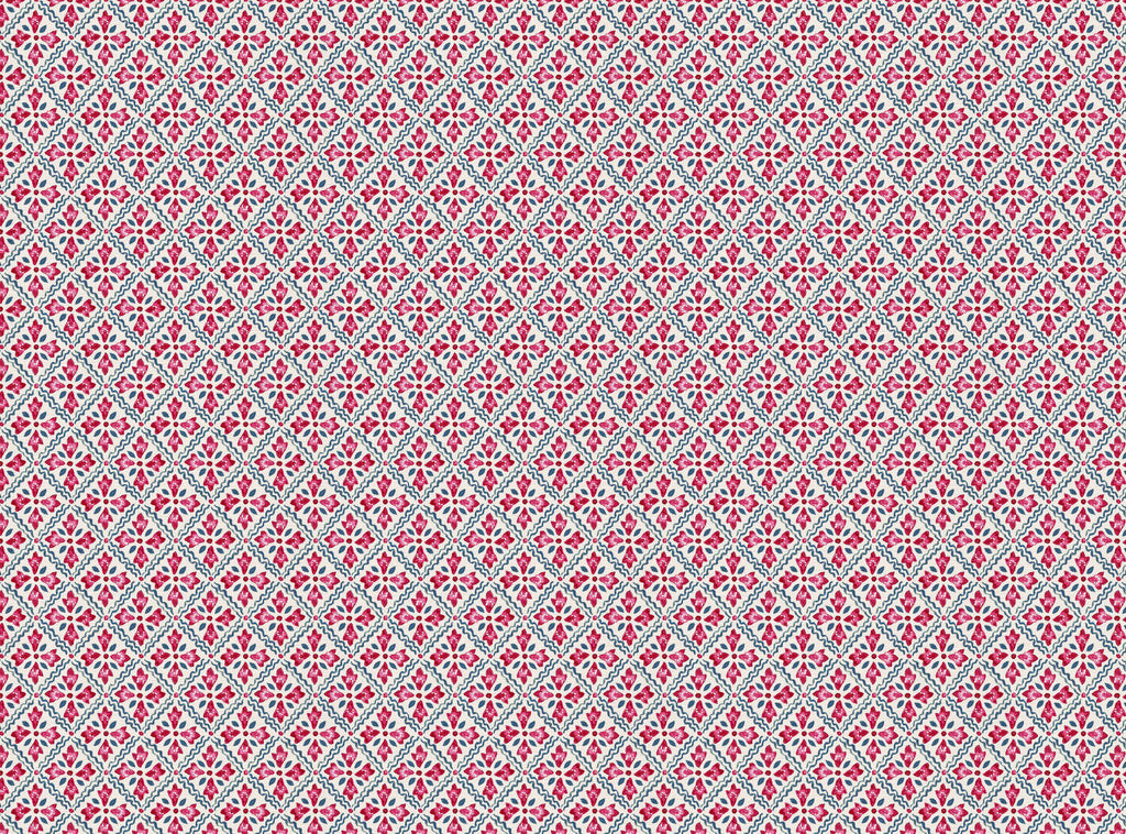 CW: Pinky red and grey blue | BASE: Luxury Linen