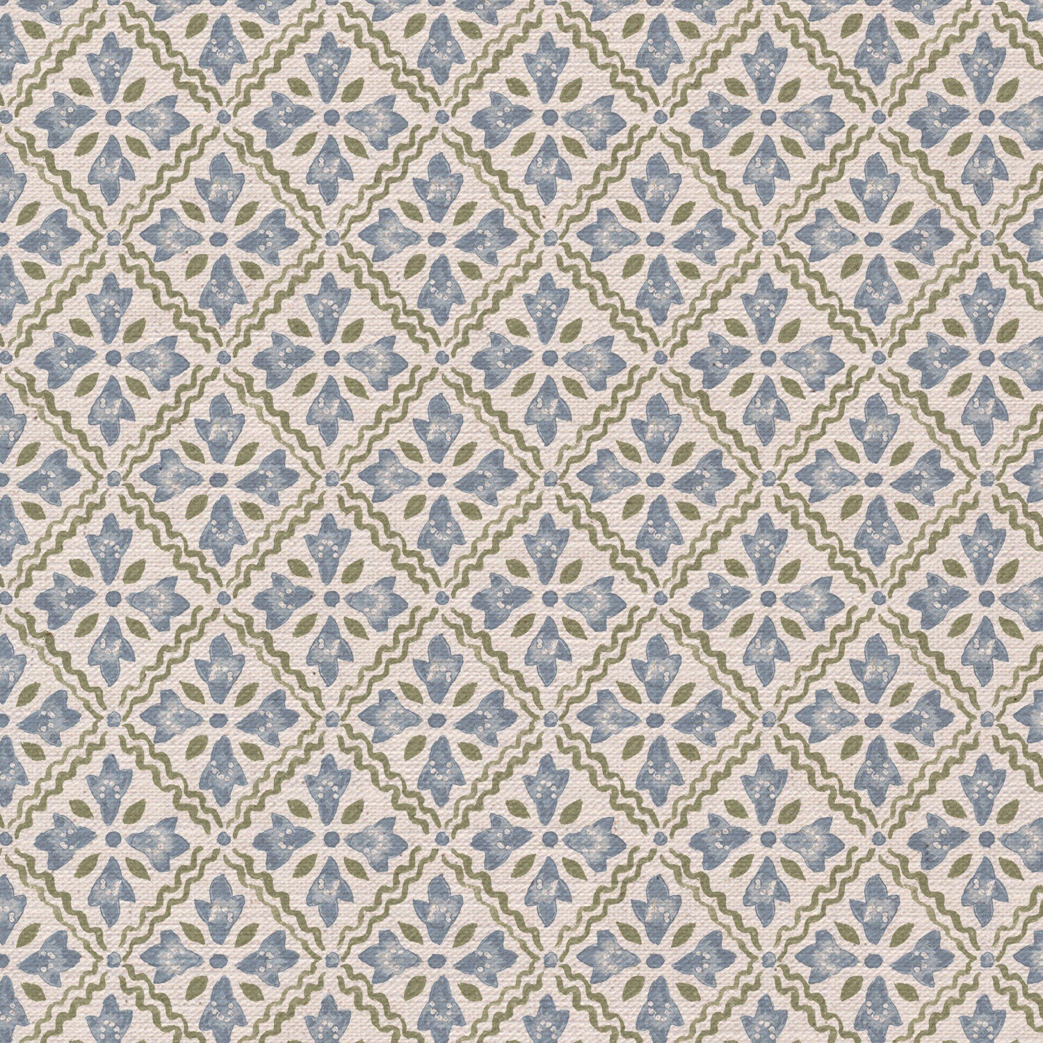 CW: Blue and green | BASE: Mercia Linen | HERO