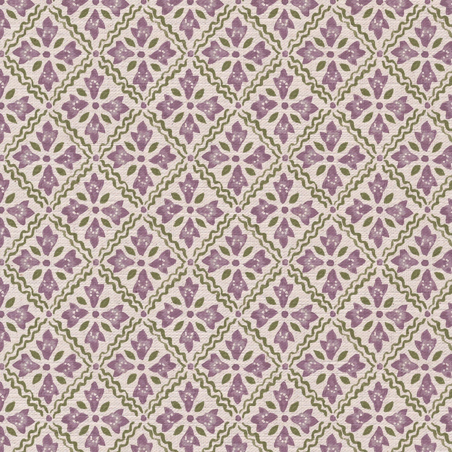 CW: Lilac and green | BASE: Mercia Linen | HERO