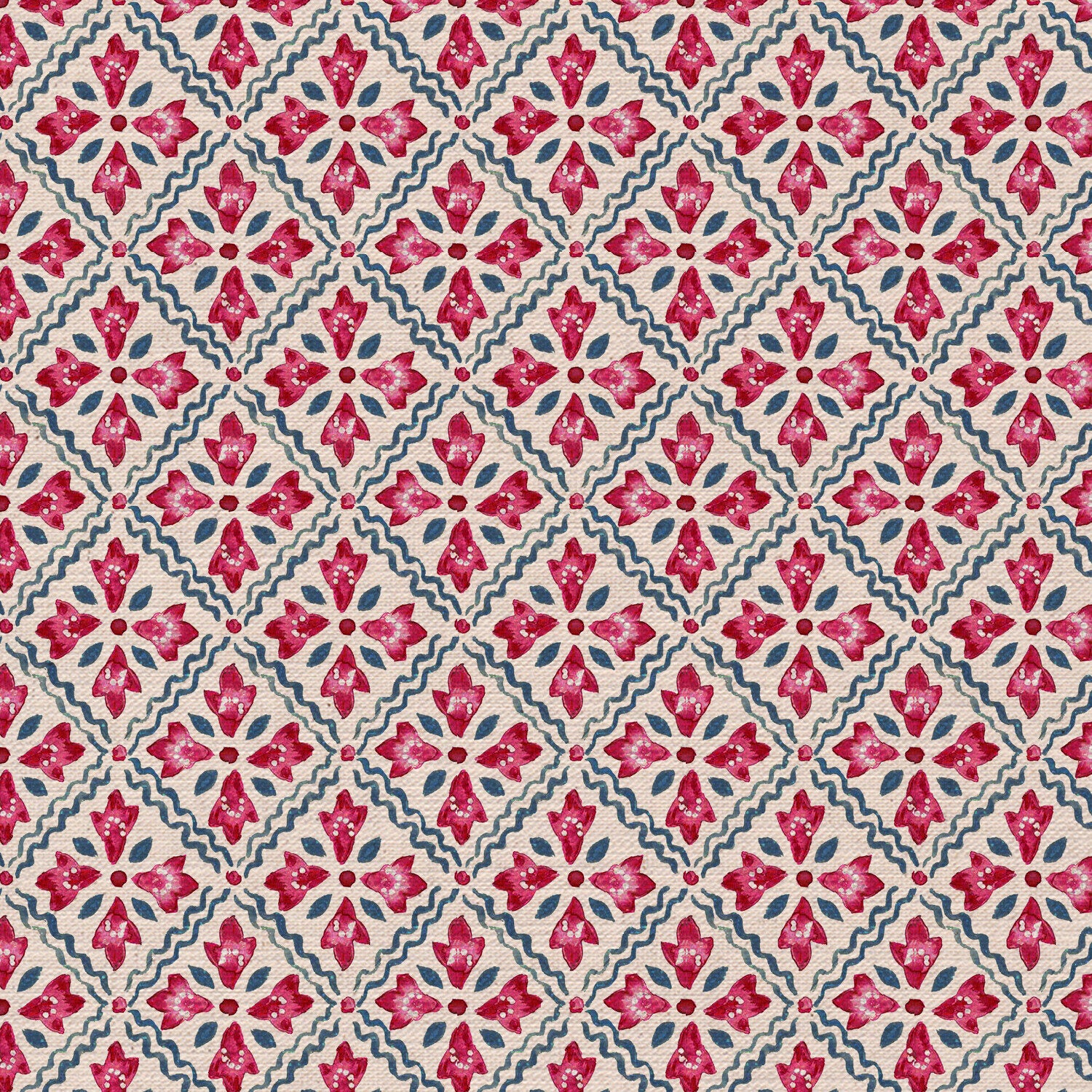 CW: Pinky red and grey blue | BASE: Mercia Linen | HERO