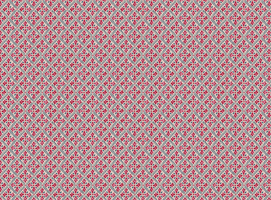 CW: Pinky red and grey blue | BASE: Mercia Linen