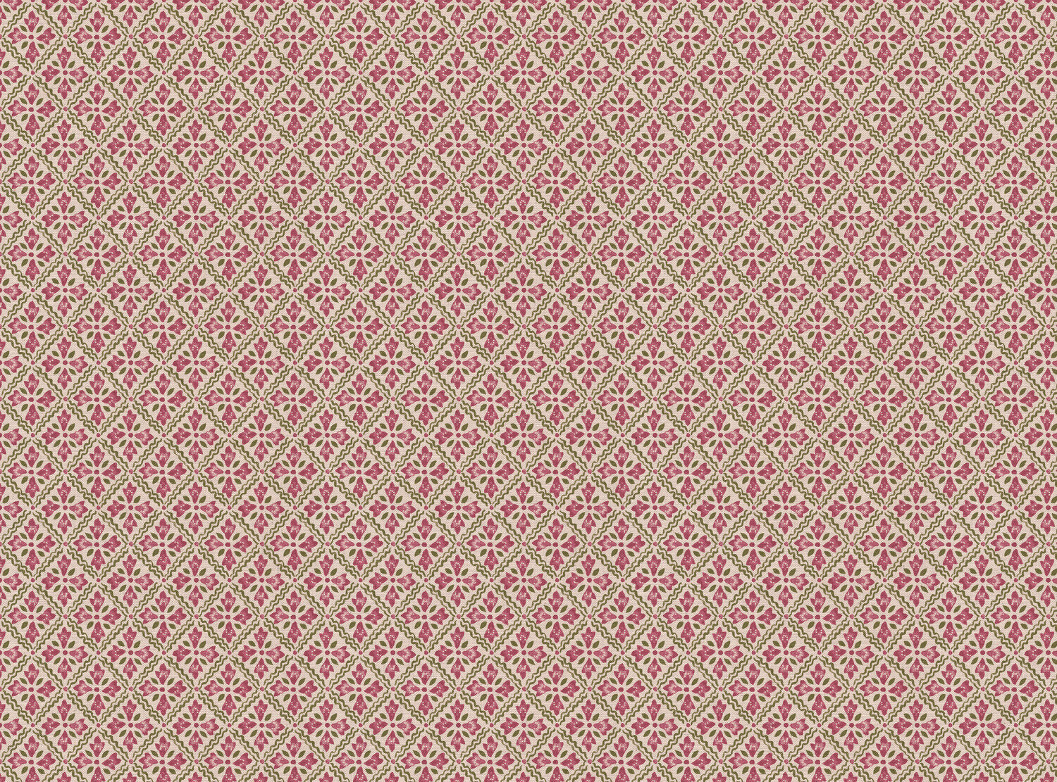 CW: Wild orchid pink and green | BASE: Mercia Linen
