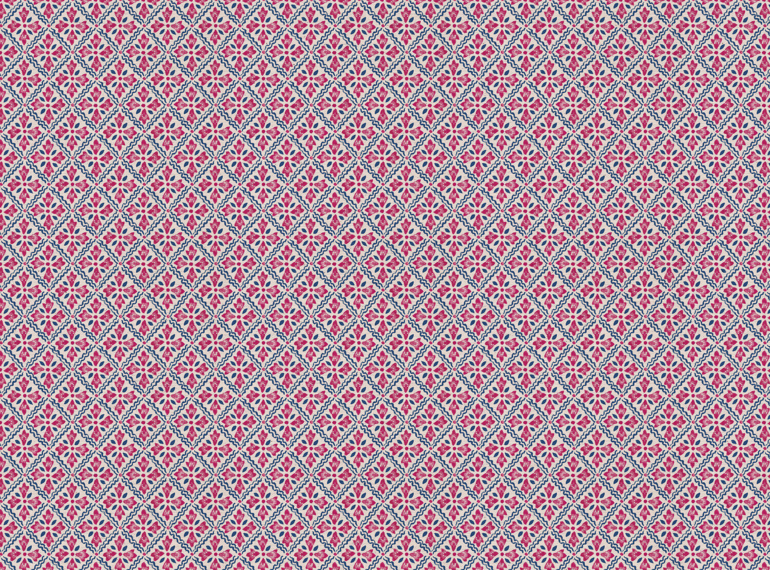 CW: Bright pink and blue | BASE: Natural Luxury Linen