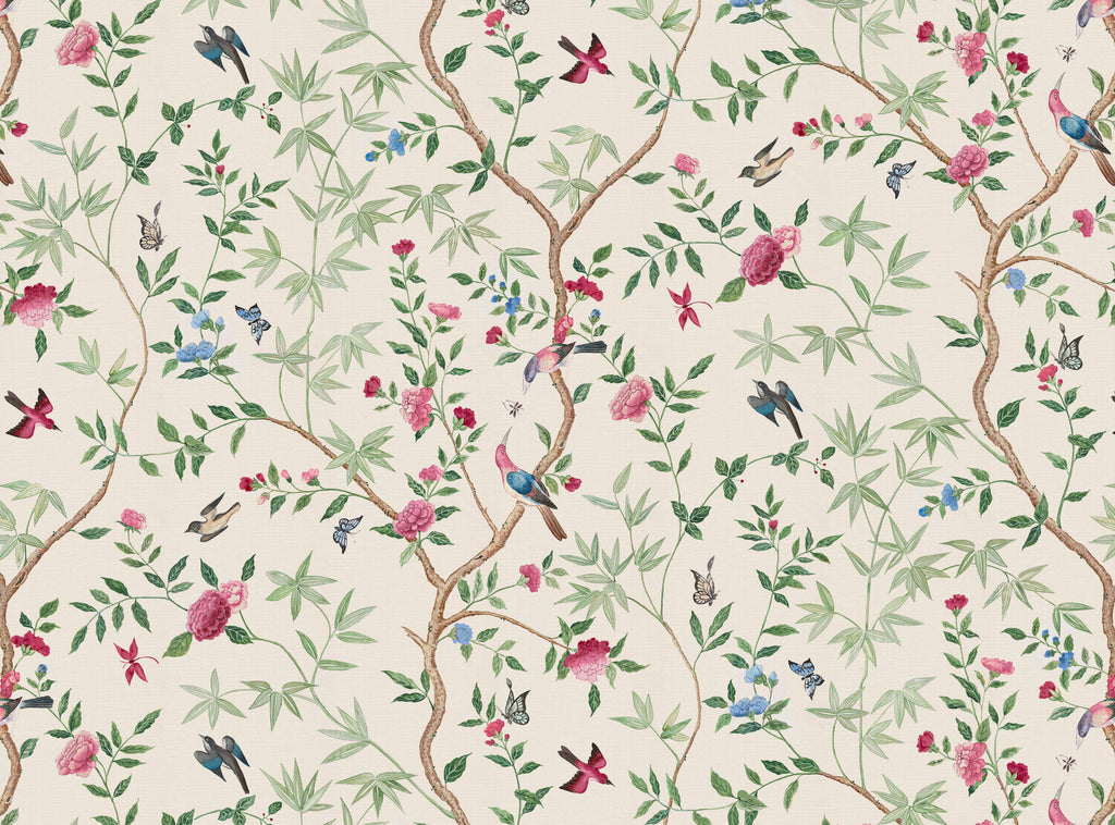 CW: Pink blue and green | BASE: Luxury Linen