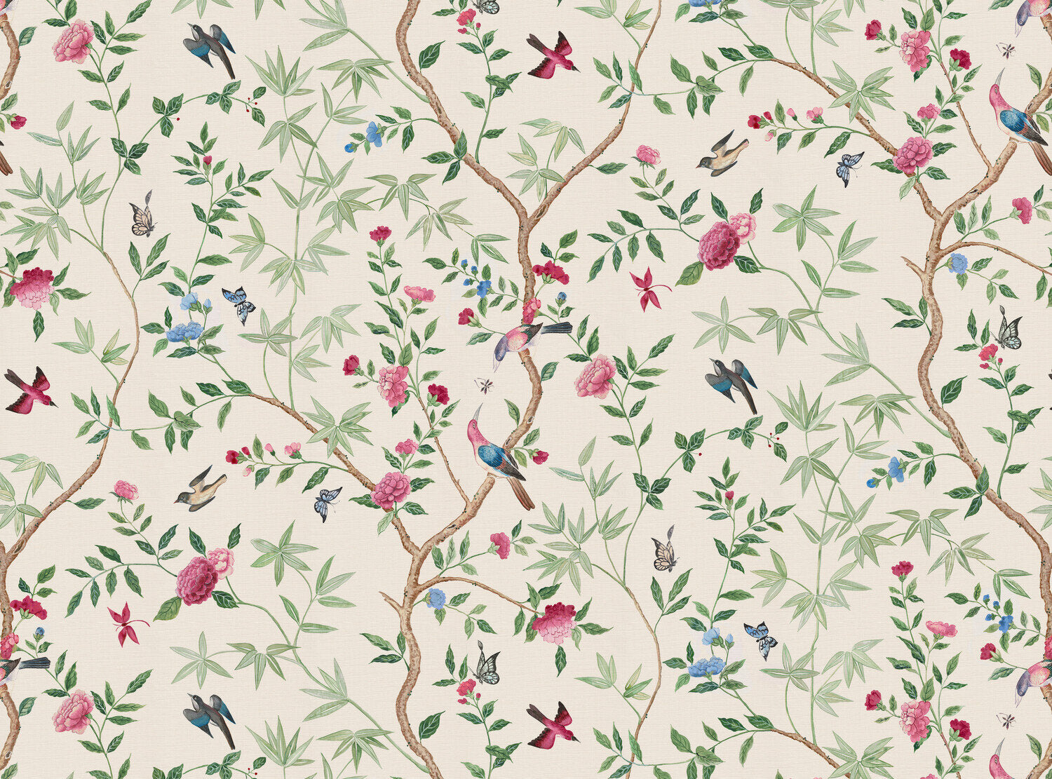 CW: Pink blue and green | BASE: Luxury Linen