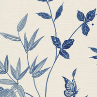 Indigo match to wallpaper