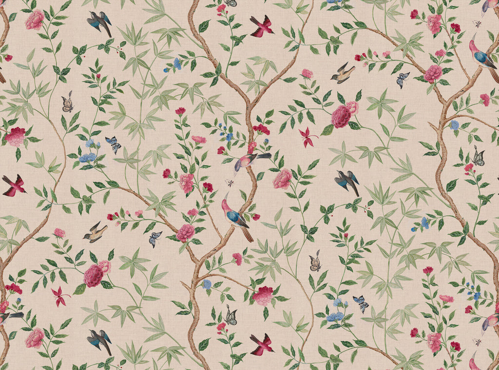 CW: Pink blue and green | BASE: Mercia Linen