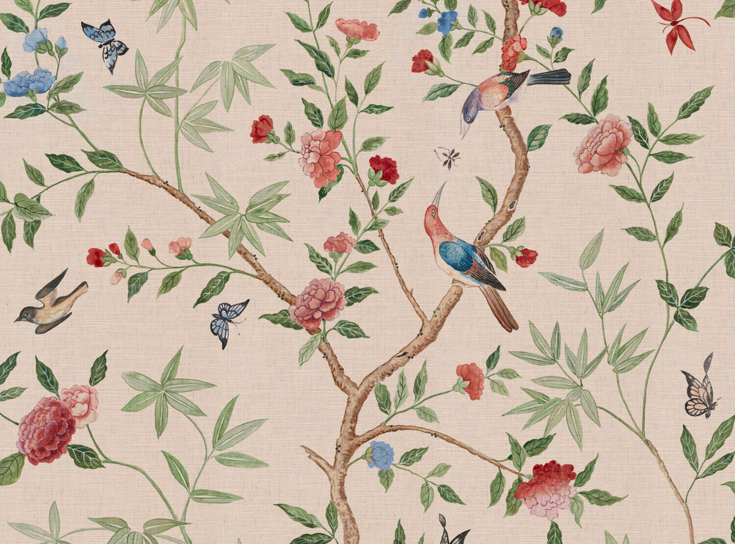CW: Red green and blue | BASE: Mercia Linen