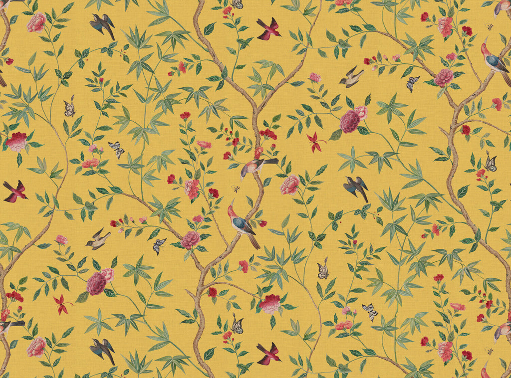 CW: Soft Chinese yellow ground | BASE: Mercia Linen