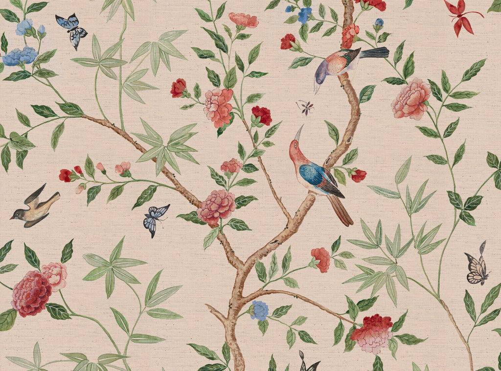 CW: Red green and blue | BASE: Natural Luxury Linen