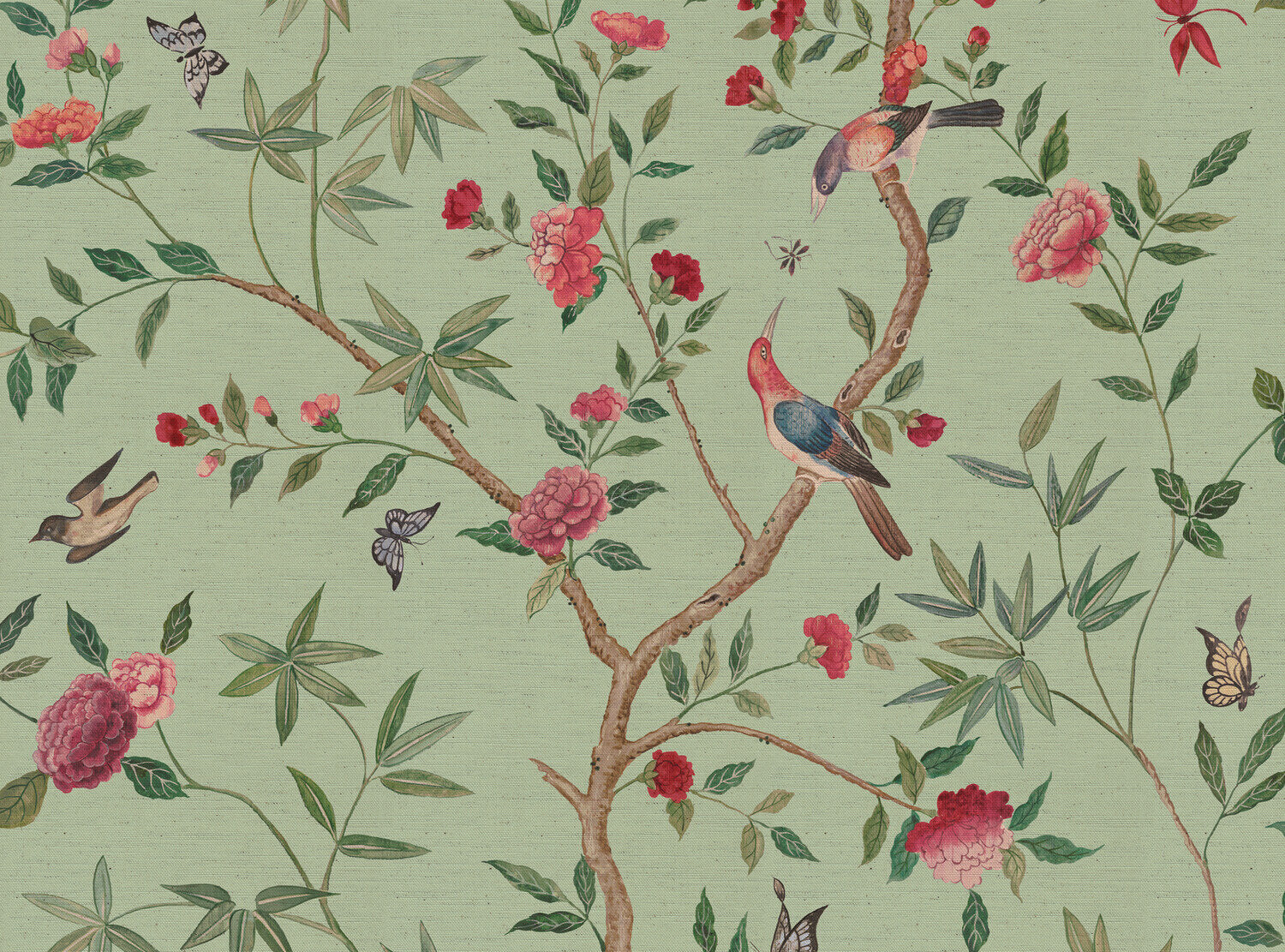 CW: Soft green ground | BASE: Natural Luxury Linen