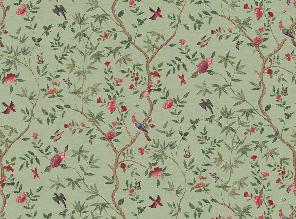CW: Soft green ground | BASE: Natural Luxury Linen