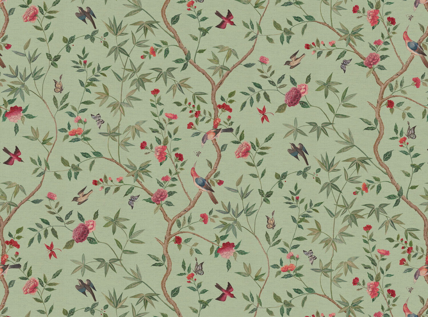 CW: Soft green ground | BASE: Natural Luxury Linen