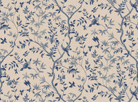 Indigo match to wallpaper