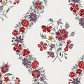CW: Red purple and grey green | BASE: Luxury Linen | HERO