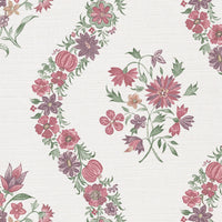 Pink purple and grey green