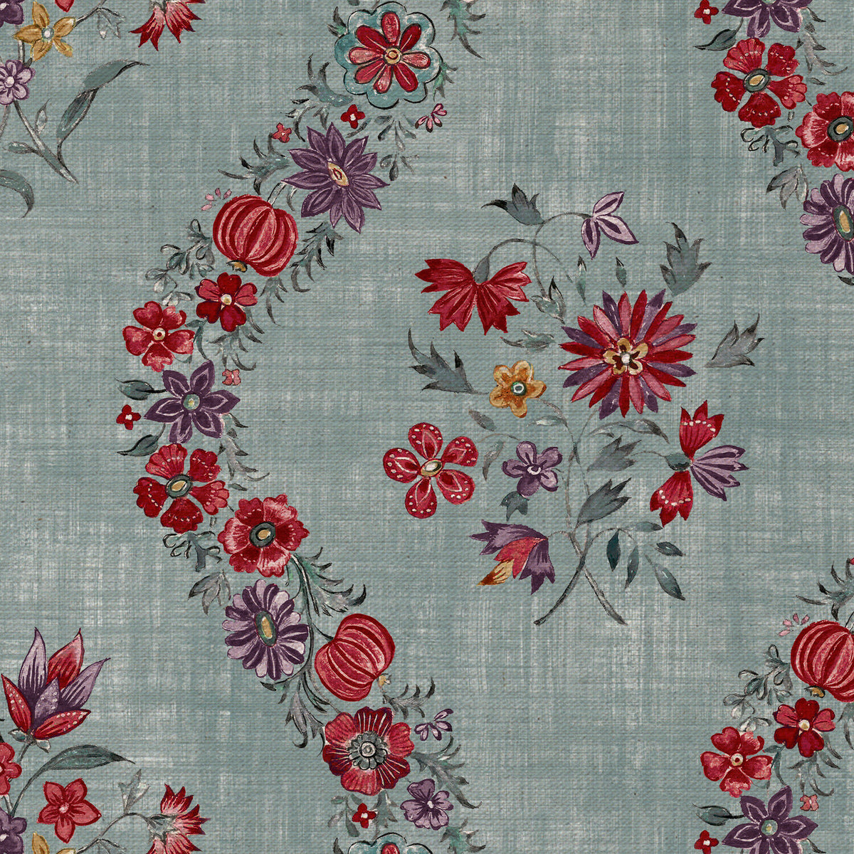CW: Blue ground | BASE: Mercia Linen | HERO