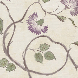 Lilac and green