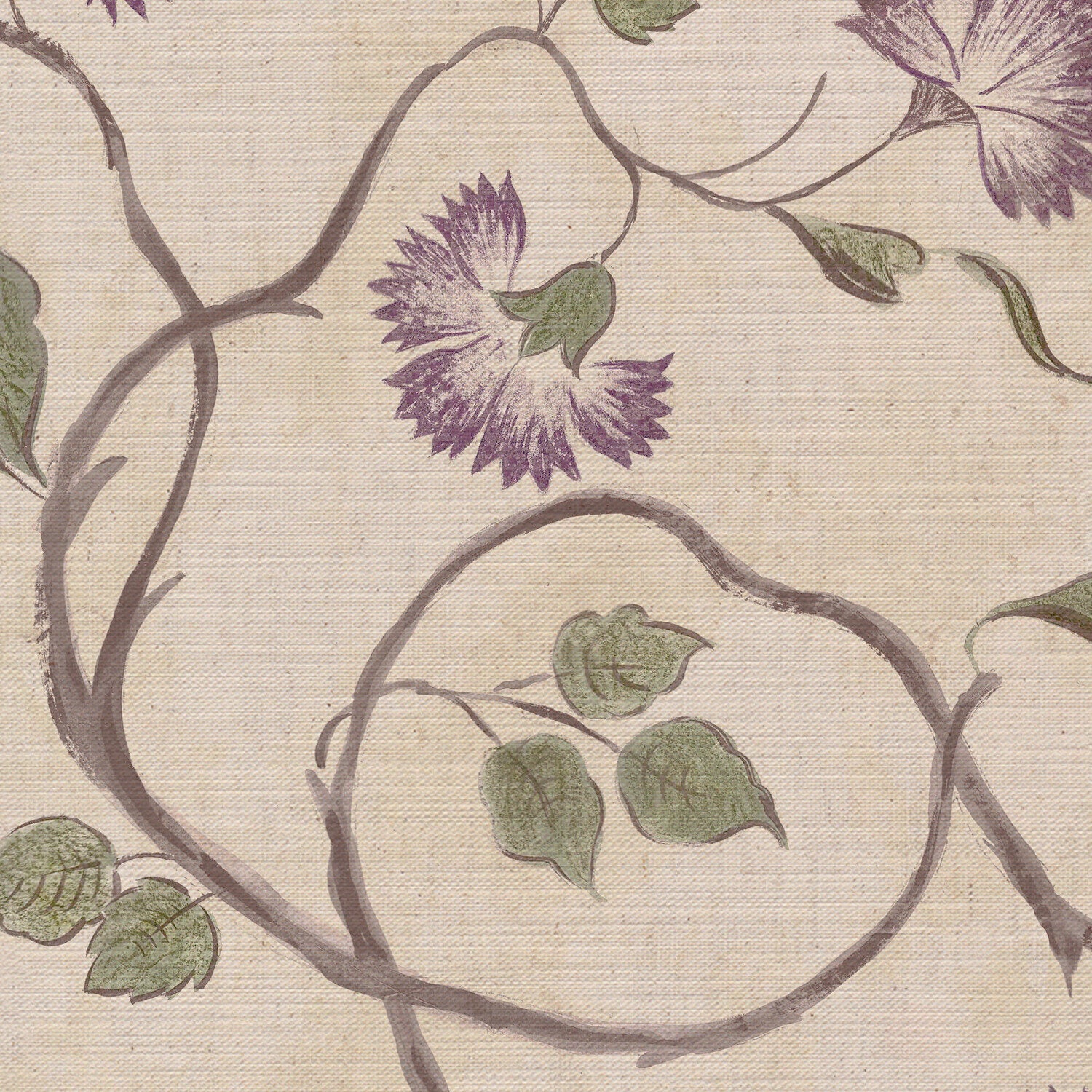 CW: Lilac and green | BASE: Mercia Linen | HERO