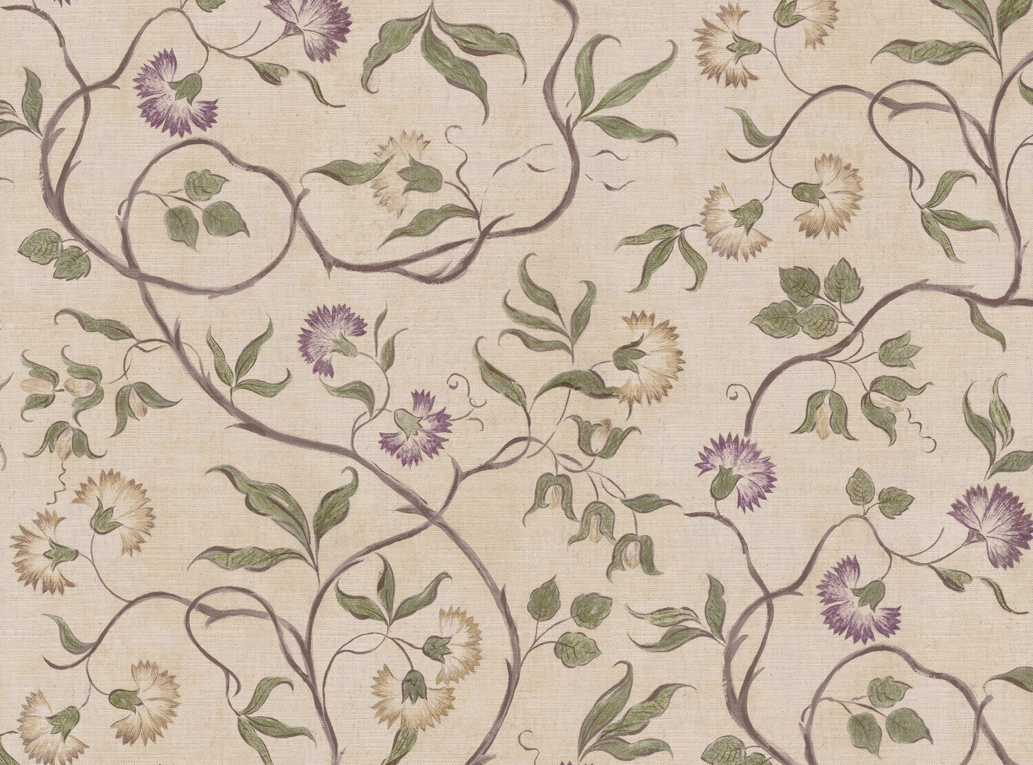 CW: Lilac and green | BASE: Mercia Linen