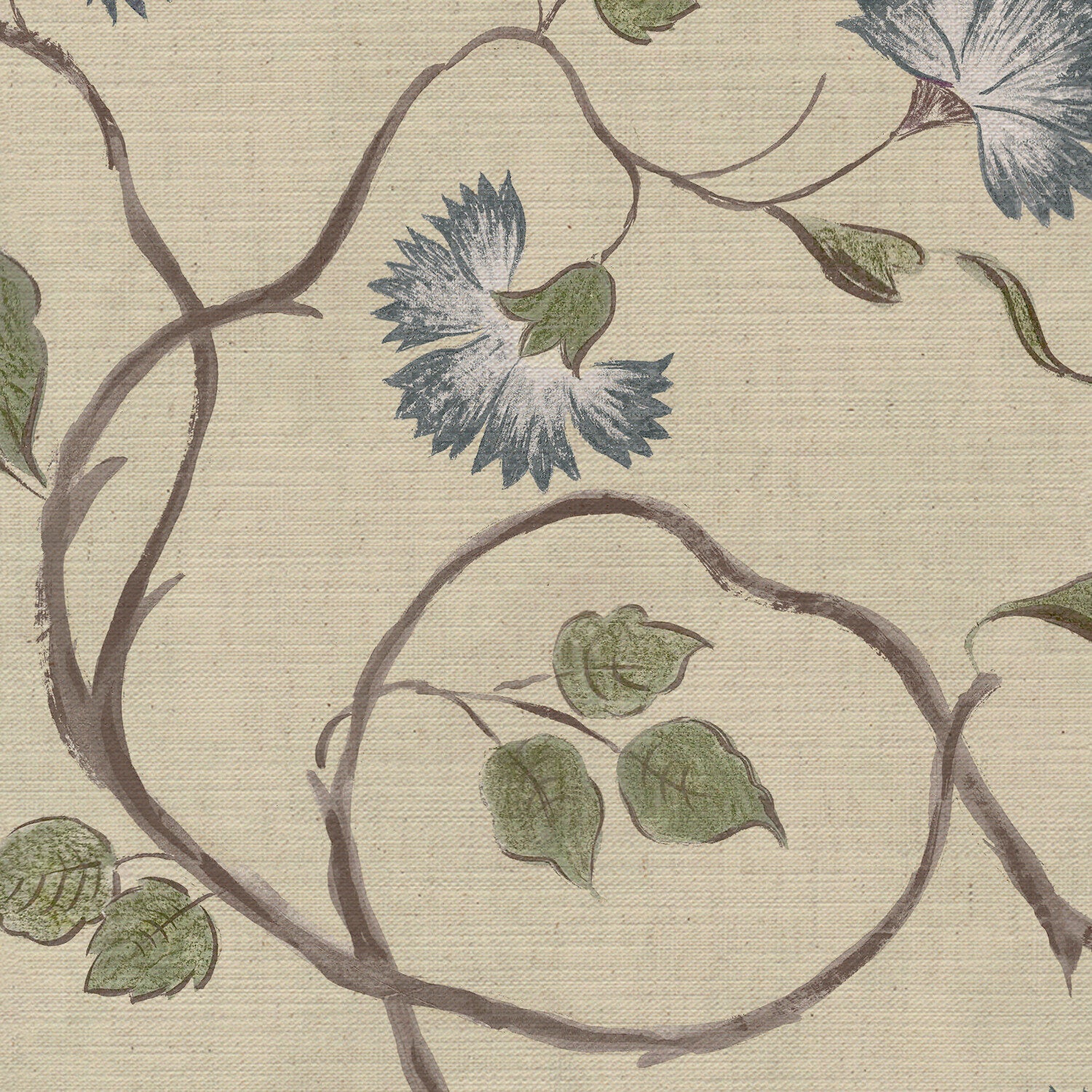 CW: Blue and green soft green ground | BASE: Mercia Linen | HERO