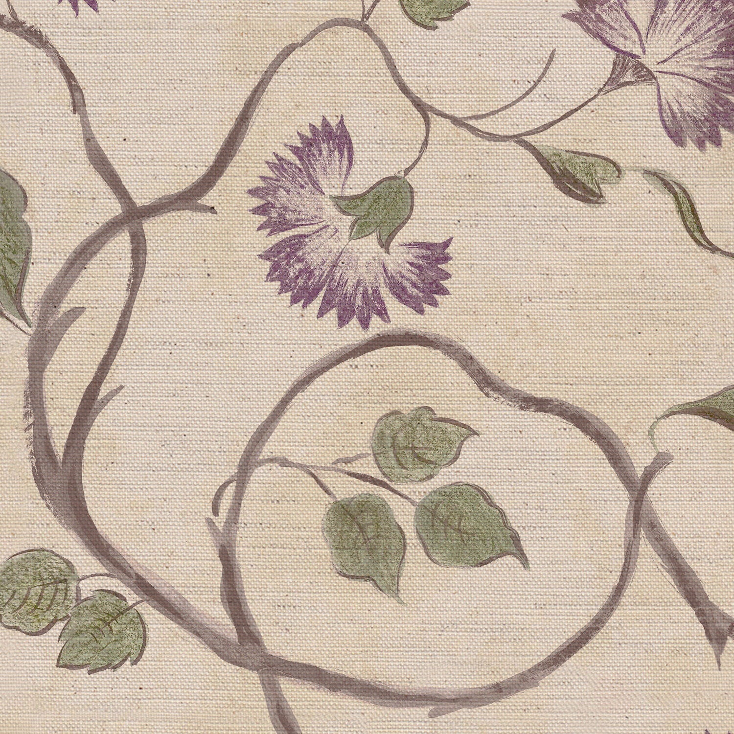 CW: Lilac and green | BASE: Natural Luxury Linen | HERO