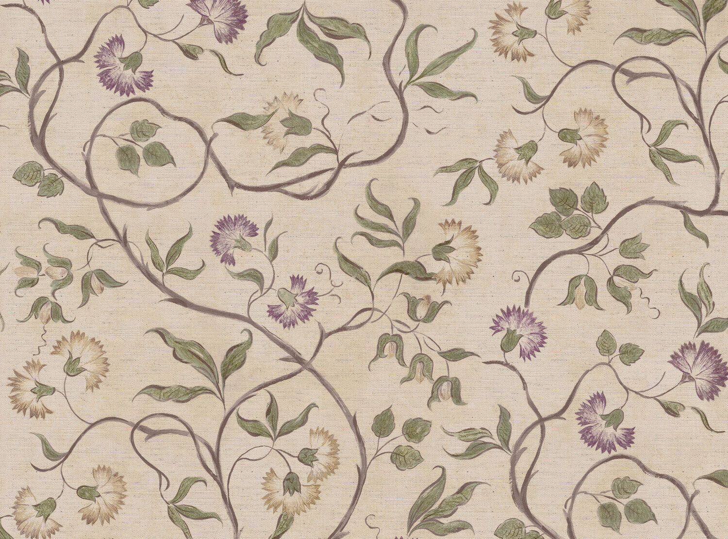 CW: Lilac and green | BASE: Natural Luxury Linen
