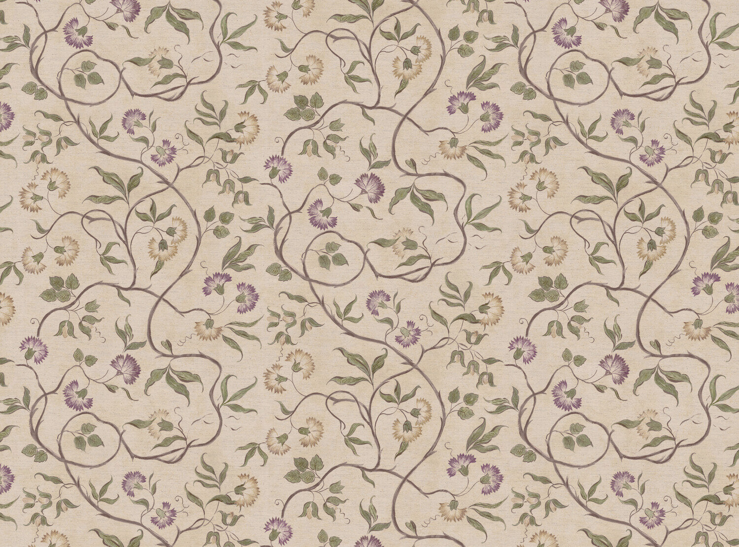 CW: Lilac and green | BASE: Natural Luxury Linen