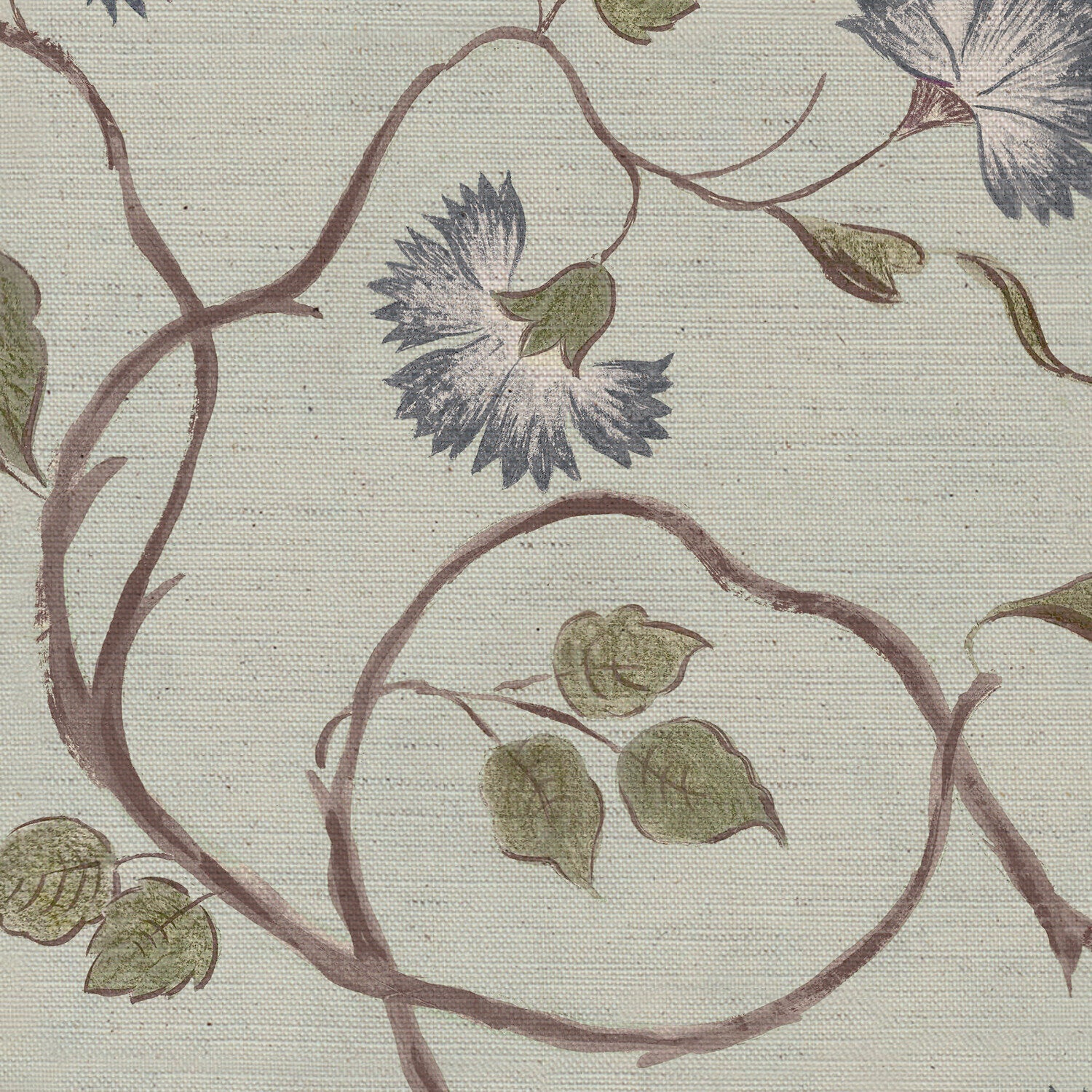 CW: Blue ground | BASE: Natural Luxury Linen | HERO